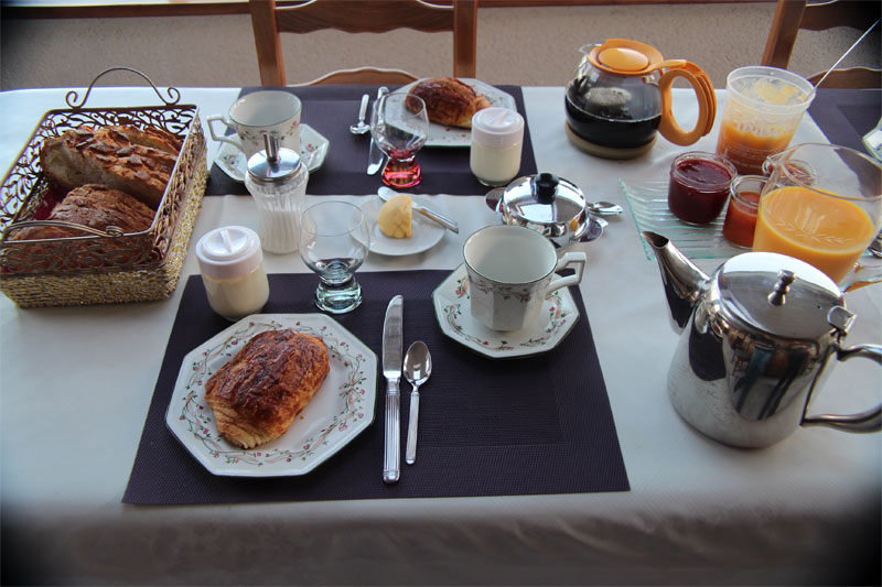 petit dejeuner chambre hote finistere